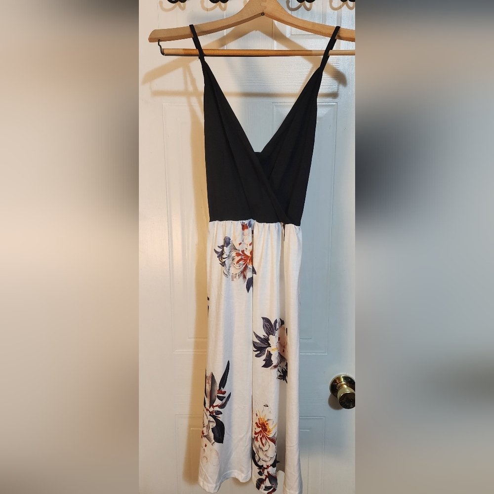 2 Black & White Floral Dress